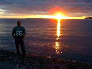 Sunset at Birch Bay, WA